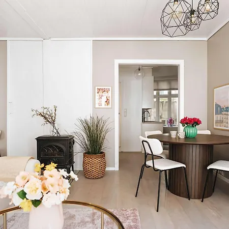 Dinbnb L 250m From Citycenter L Fireplace L Sleeps 6 L 24i7 Check In * برغن