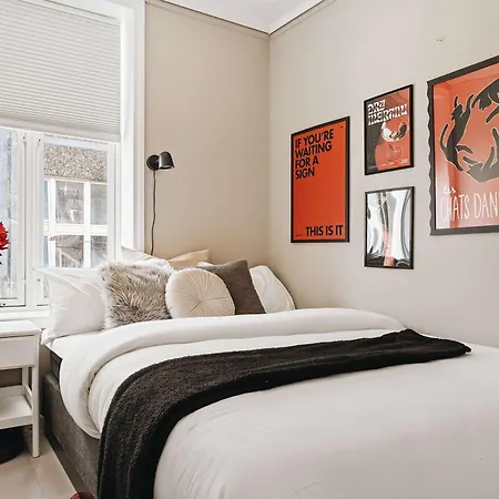 Dinbnb L 250m From Citycenter L Fireplace L Sleeps 6 L 24i7 Check In Apartament *